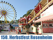 Rosenheimer Herbstfest ab 26.08.2011. Das größte südostbayerische Volksfest mit großem Rahmenprogramm (Foto: MartiN Schmitz)